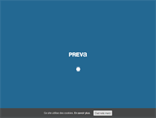 Tablet Screenshot of preva.fr